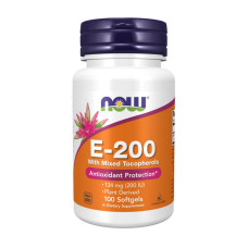 E-200 (134 mg) With Mixed Tocopherols (100 softgels)
