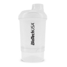 Shaker Wave Mini + 2 in 1 (300 ml, Opal White)