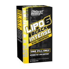 Lipo 6 Black Intense Ultra Concentrate (60 black-caps)