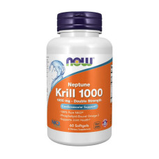 Krill Oil 1000 double strength (60 softgels)