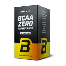 bcaa zero variety pack (20 sachets)