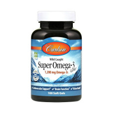 Super Omega-3 1200 mg wild caught (100 soft gels)