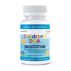 Children`s DHA (90 mini soft gels, srtawberry)