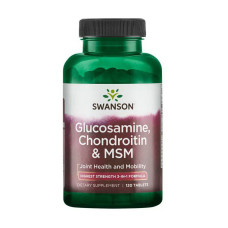 Glucosamine, Chondroitin & MSM (120 tab)