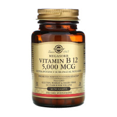 Vitamin B-12 5000 mcg megasorb (60 nuggets)