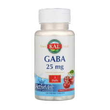 GABA 25 mg (120 micro tabs, cherry natural)