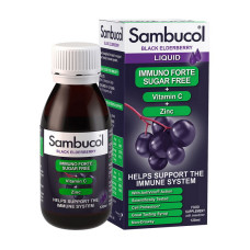Immuno Forte No Added Sugar + Vitamin C + Zinc Liquid (120 ml)