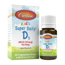 Kid's Super Daily D3 400 IU (10 mcg) (2,54 ml)