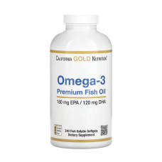 Omega-3 Premium Fish Oil (240 fish softgels)