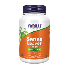 Senna Leaves 470 mg (100 veg caps)